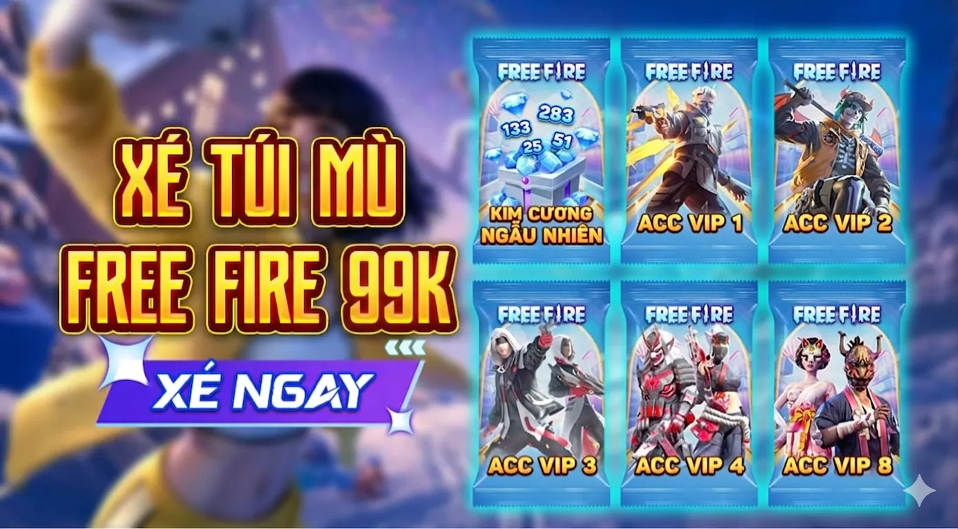 TÚI MÙ 99K FREE FIRE