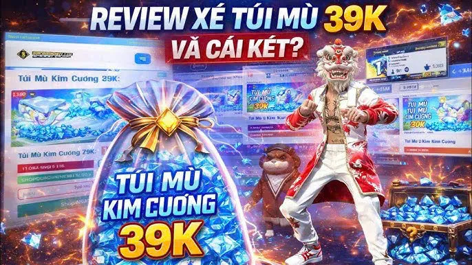 TÚI MÙ KIM CƯƠNG FREE FIRE